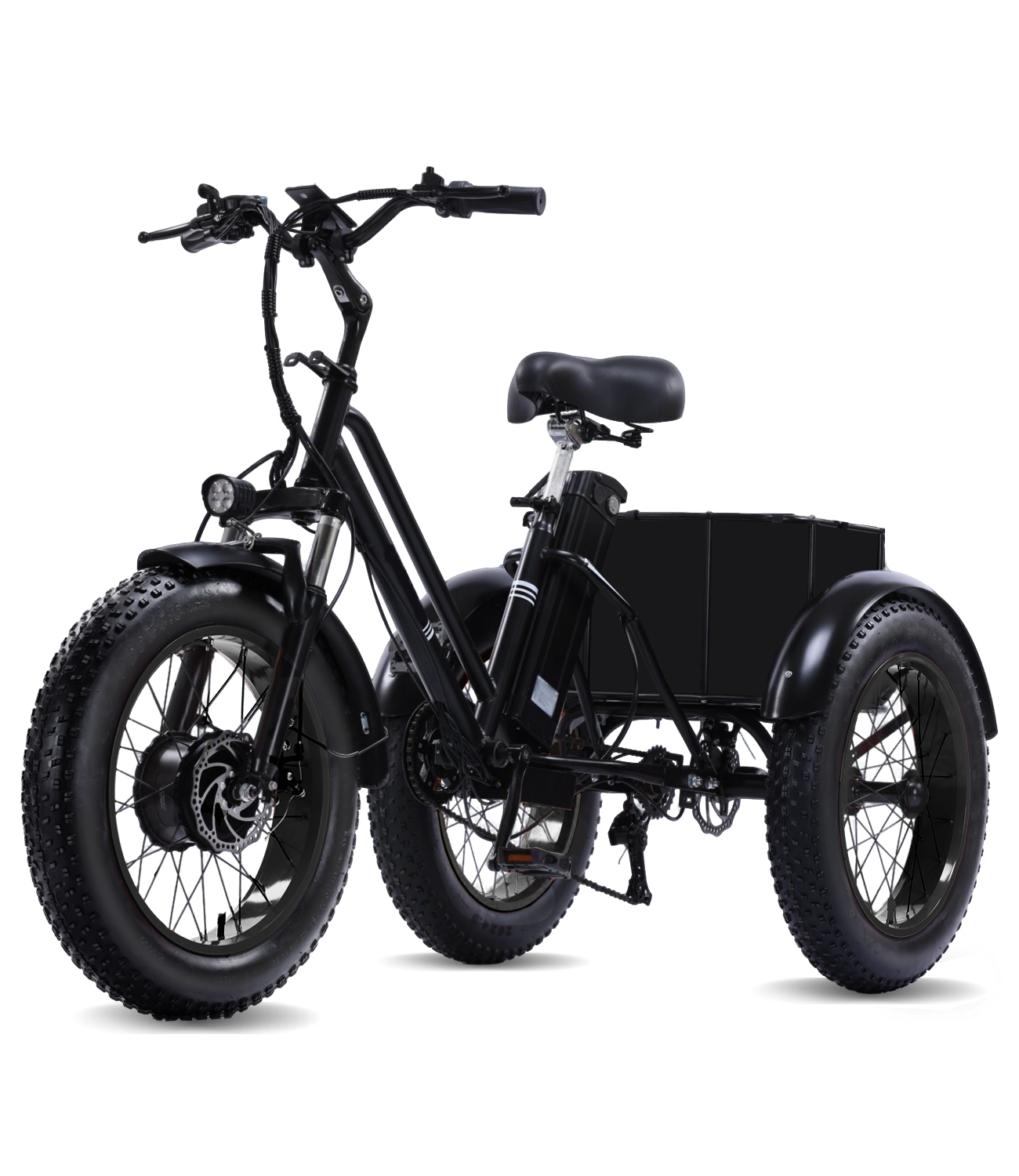 BROOBEY ADULT ELECTRIC TRICYCLE 500W HIGH POWER 15AH LARGE BATTERY 43 