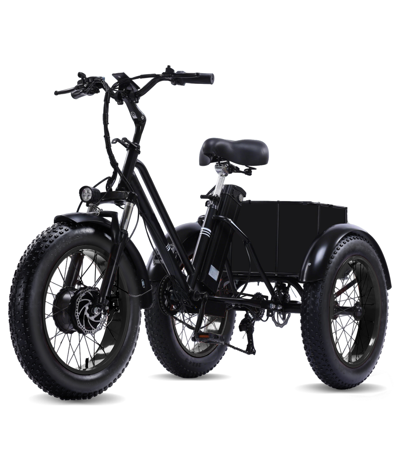 BROOBEY ADULT ELECTRIC TRICYCLE 500W HIGH POWER 15AH LARGE BATTERY 43 