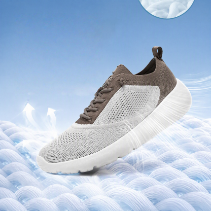 ⏰Last Day! 45% OFF  🔥MANTRAFF®Men's Lightweight Flyknit Lace-Up Walking Shoes