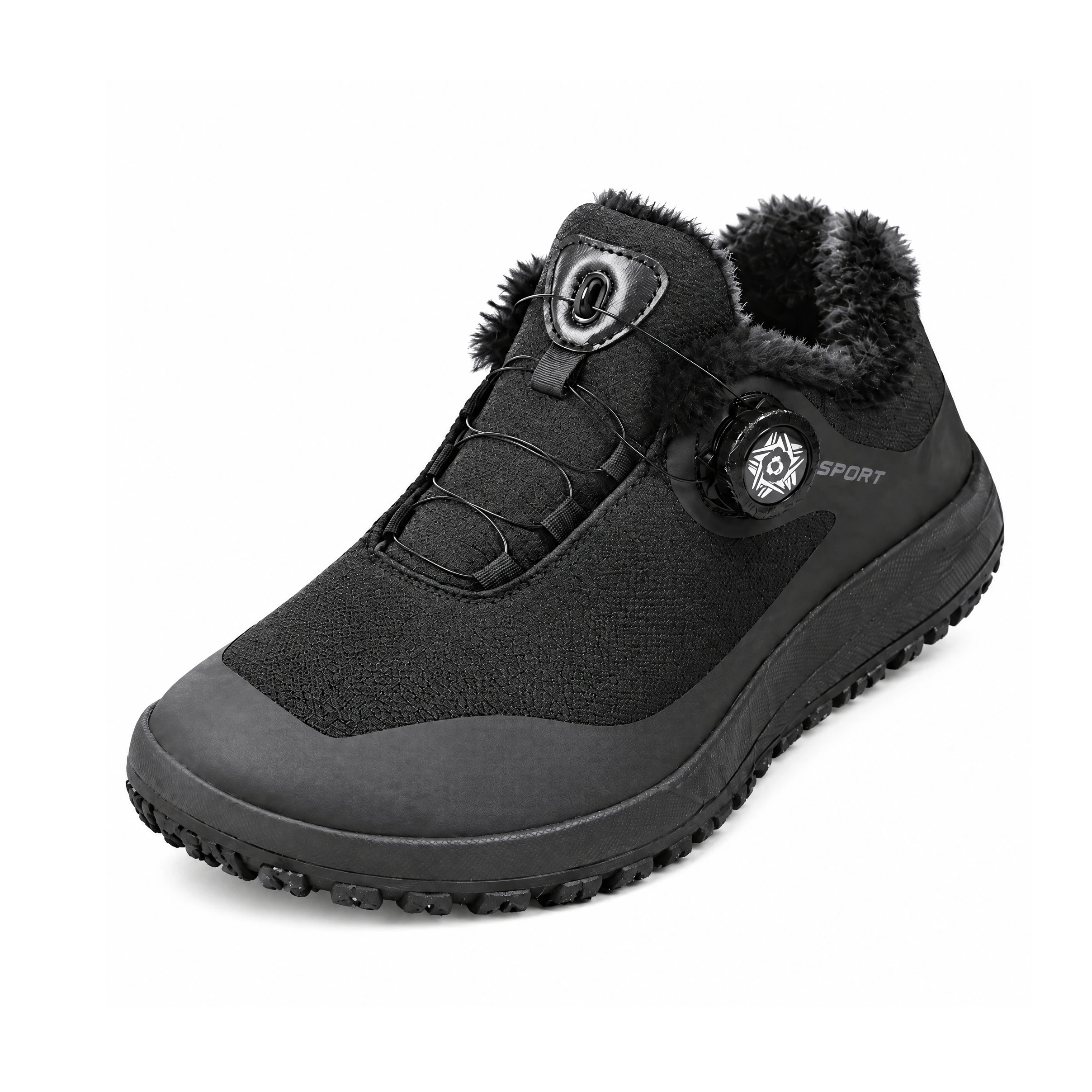 ⏰Last Day! 45% OFF🔥MANTRAFF®Men’s Wide Toe Winter Fleece Lined Barefoot Shoes