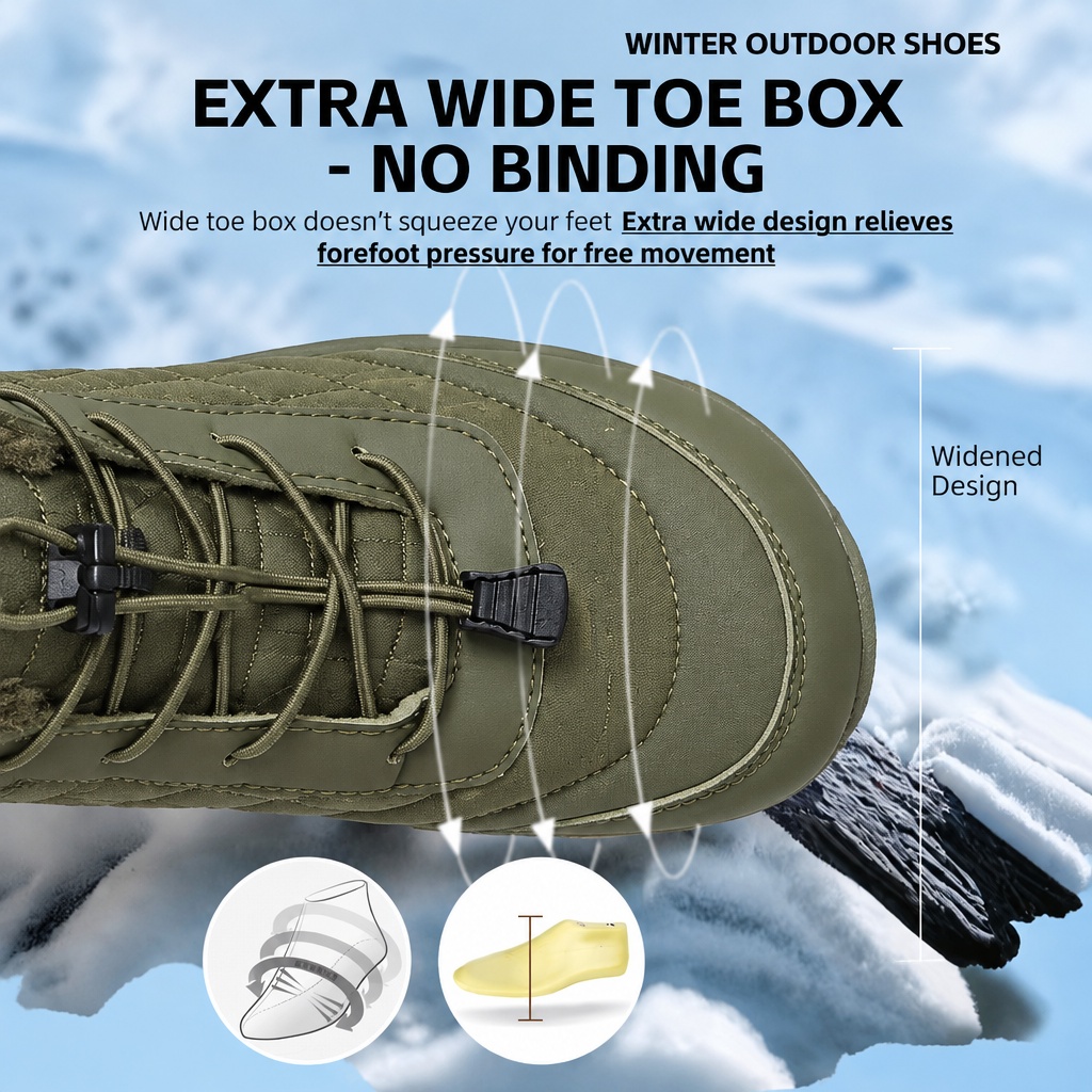 ⏰Last Day! 45% OFF🔥MANTRAFF®Men's Rotary Knob Quick Lacing Hiking Shoes