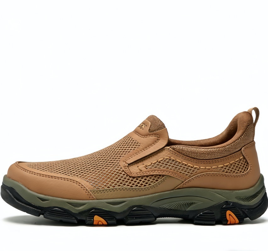 ⏰Last Day! 45% OFF  🔥MANTRAFF®Men's Handmade Genuine Leather Outdoor Breathable Walking Shoes