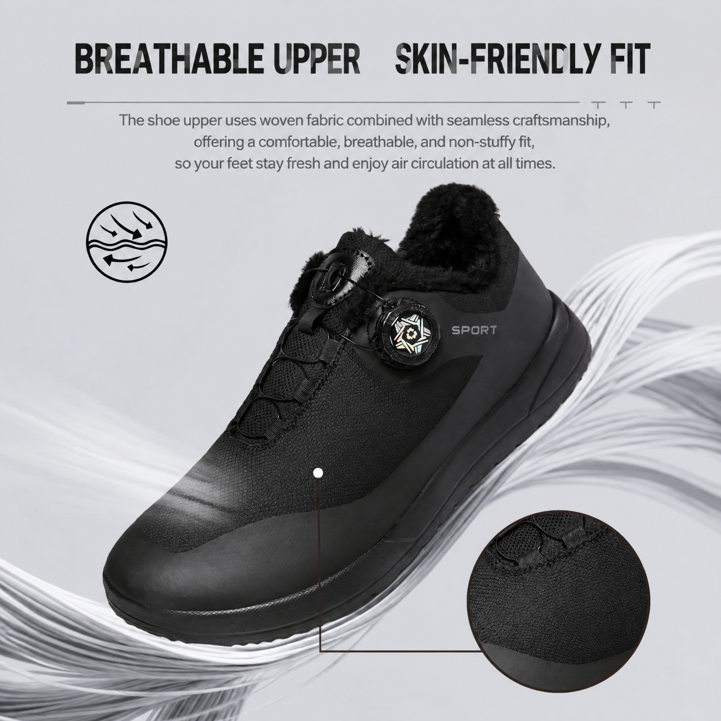 ⏰Last Day! 45% OFF🔥MANTRAFF®Men’s Warm Fleece Lined Winter Hiking Shoes