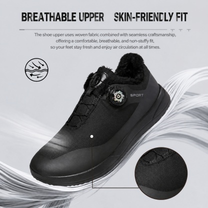 ⏰Last Day! 45% OFF🔥MANTRAFF®Men’s Warm Fleece Lined Winter Hiking Shoes