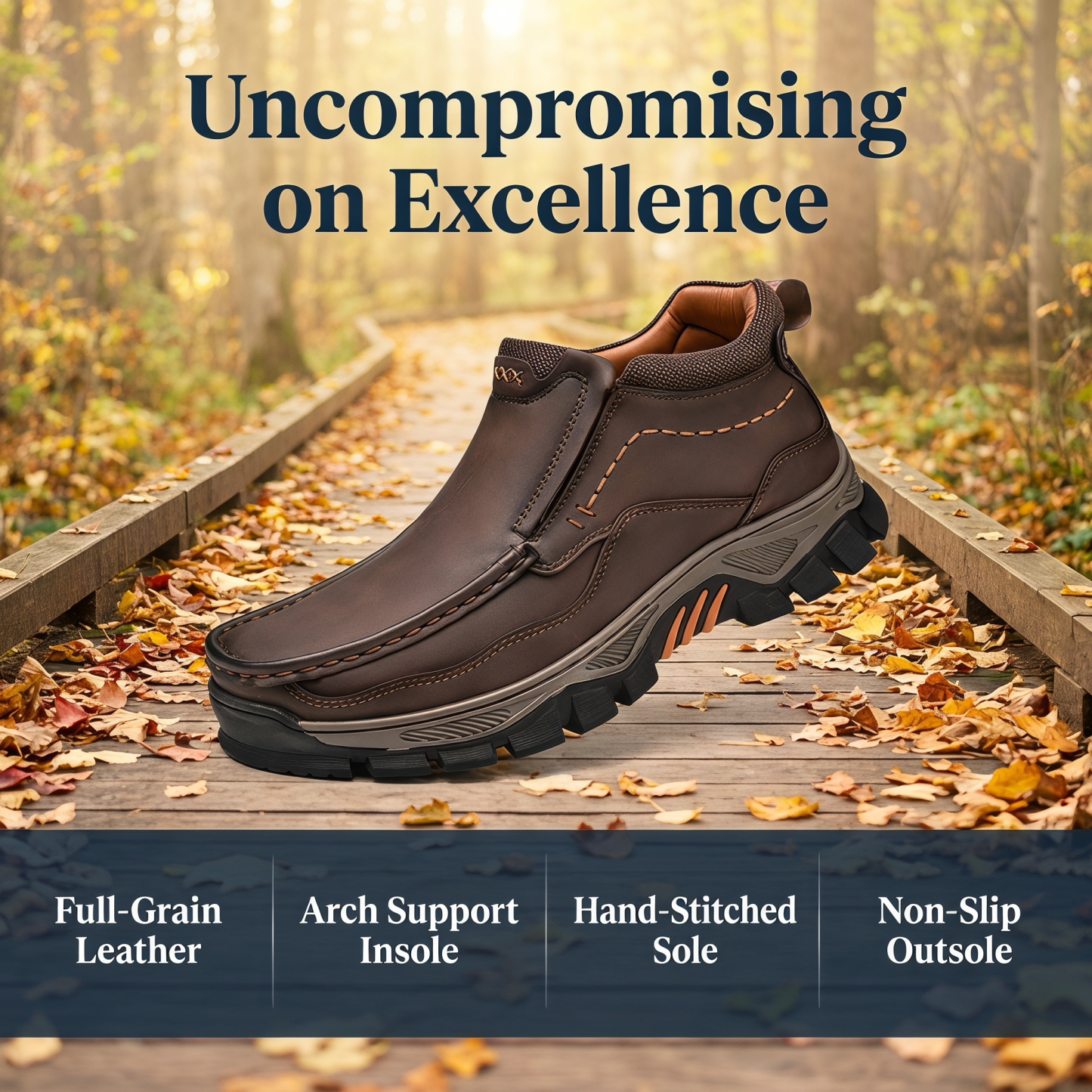 ⏰Last Day!45% OFF 🔥 MANTRAFF®Men's Handmade Genuine Leather Orthopedic Comfortable Walking Boots