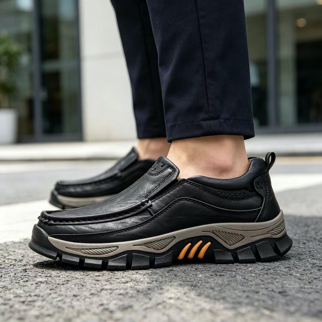 ⏰Last Day!45% OFF 🔥MANTRAFF®Men's Handmade Genuine Leather Orthopedic Walking Shoes