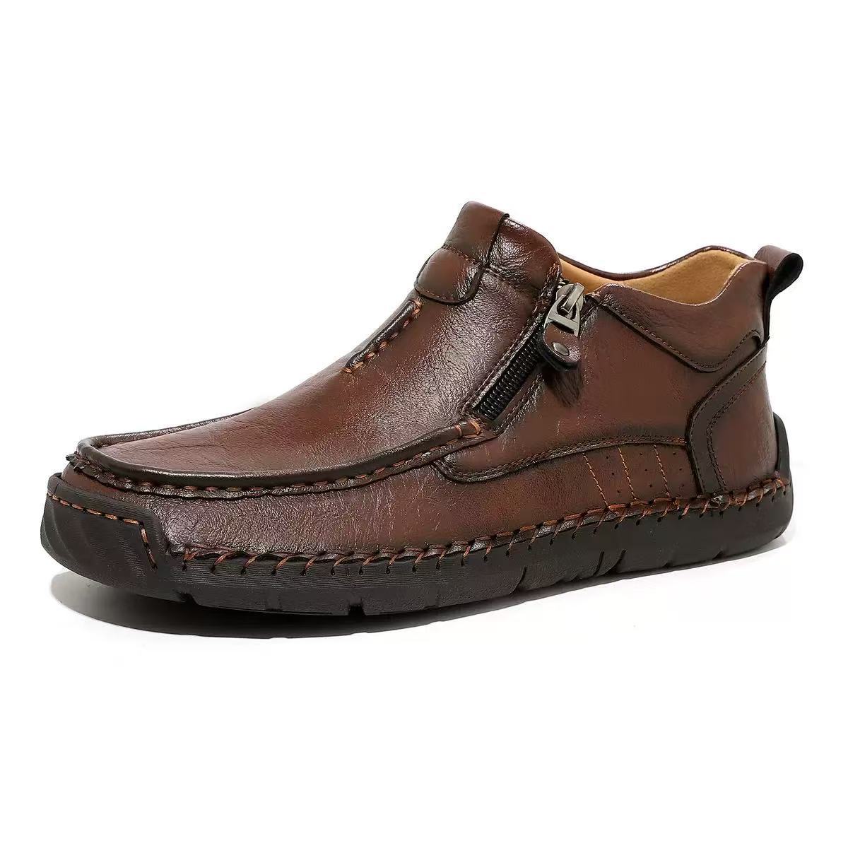 [Copy]⏰Last Day! 45% OFF🔥MANTRAFF®Men’s Mid-Top Slip-On Knit Walking Shoes