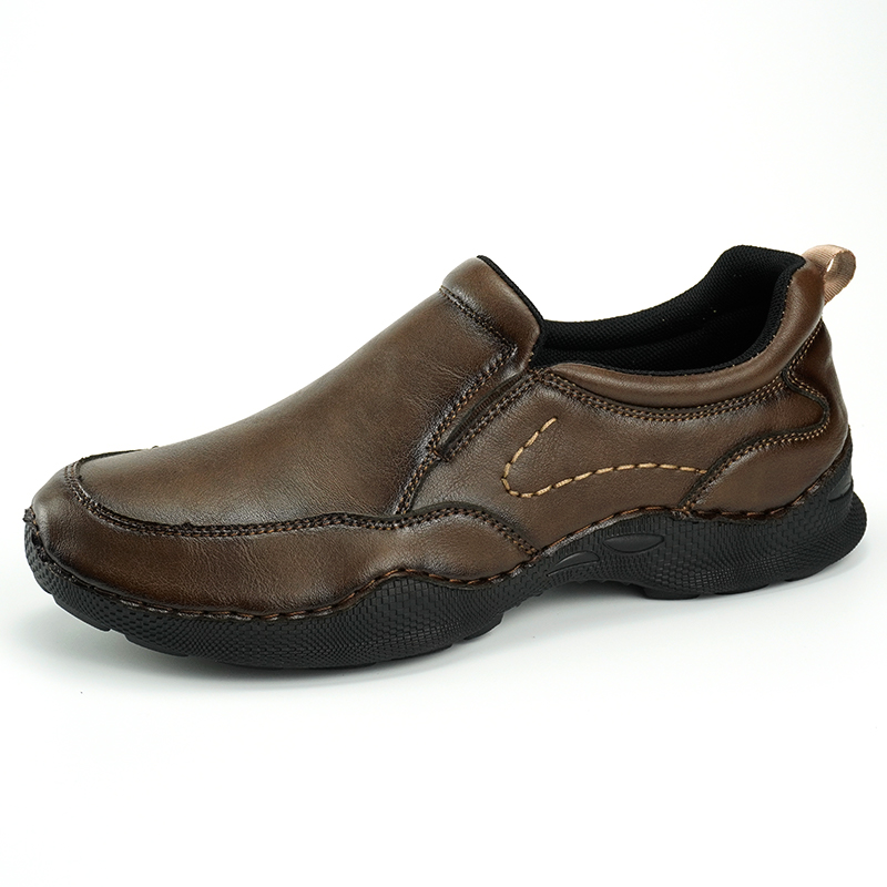 ⏰Last Day! 45% OFF  🔥MANTRAFF®Men's Full-Grain Leather Slip-On Outdoor Casual Shoes