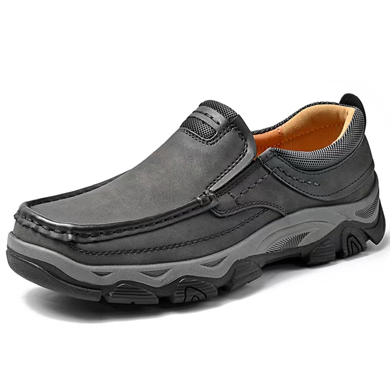 ⏰Last Day! 45% OFF  🔥GARB® Men’s Outdoor Hand Sewn Slip On Full Grain Leather Casual Shoes