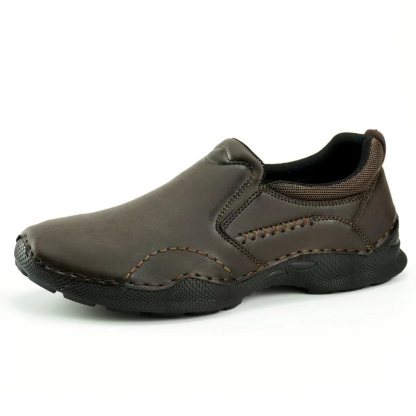 ⏰Last Day! 45% OFF  🔥MANTRAFF®Men's Hand‑Stitched Slip‑On Leather Shoes, Casual Outdoor Loafers
