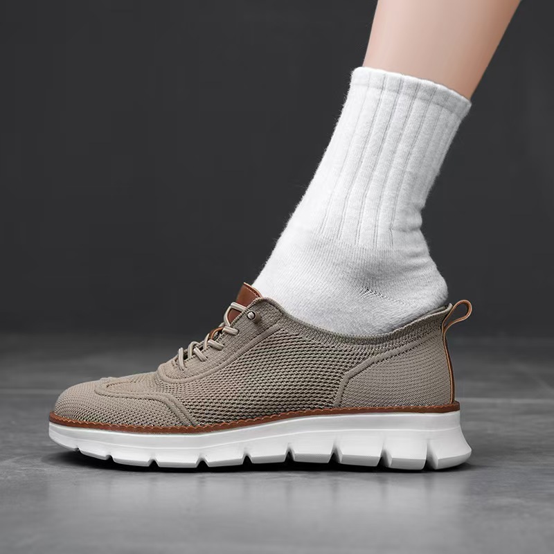 MANTRAFF® Men's Breathable Knitted Casual Orthopedic Walking Shoes