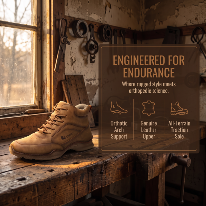 ⏰Last Day! 45% OFF  🔥MANTRAFF®Men's Handmade Genuine Leather Outdoor Waterproof Walking Shoes