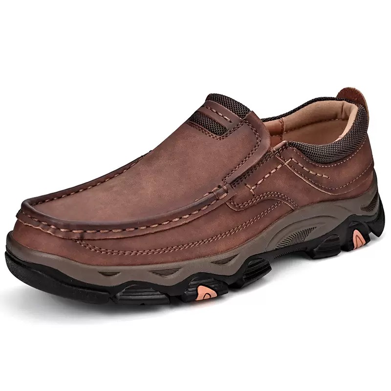 ⏰Last Day! 45% OFF  🔥GARB® Men’s Outdoor Hand Sewn Slip On Full Grain Leather Casual Shoes