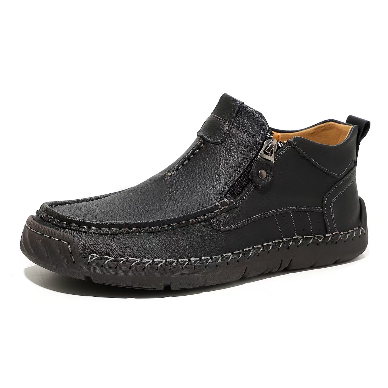 ⏰Last Day! 45% OFF🔥MANTRAFF®Men’s Mid-Top Slip-On Knit Walking Shoes