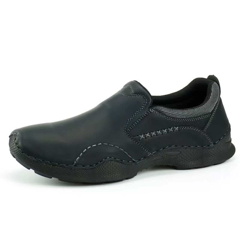 ⏰Last Day! 45% OFF  🔥MANTRAFF®Men's Hand‑Stitched Slip‑On Leather Shoes, Casual Outdoor Loafers