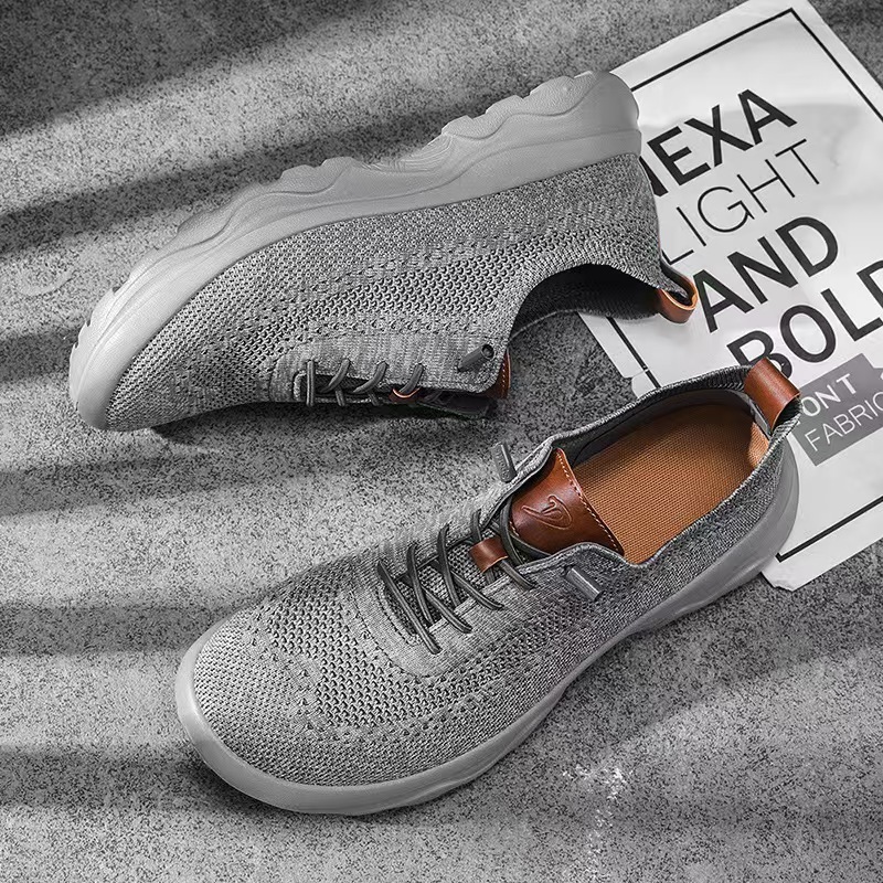 MANTRAFF® Men's Breathable Knitted Casual Orthopedic Walking Shoes