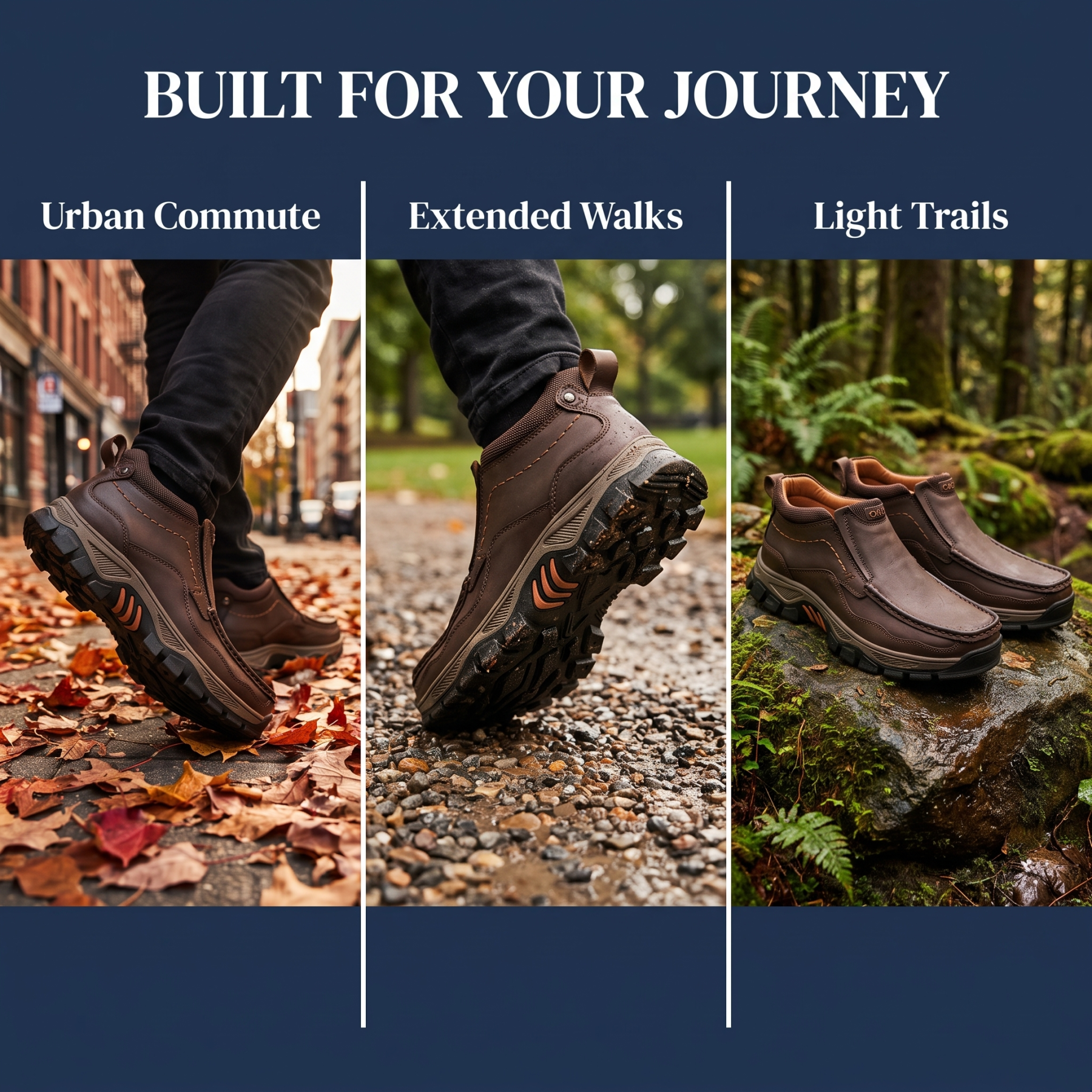 ⏰Last Day!45% OFF 🔥 MANTRAFF®Men's Handmade Genuine Leather Orthopedic Comfortable Walking Boots