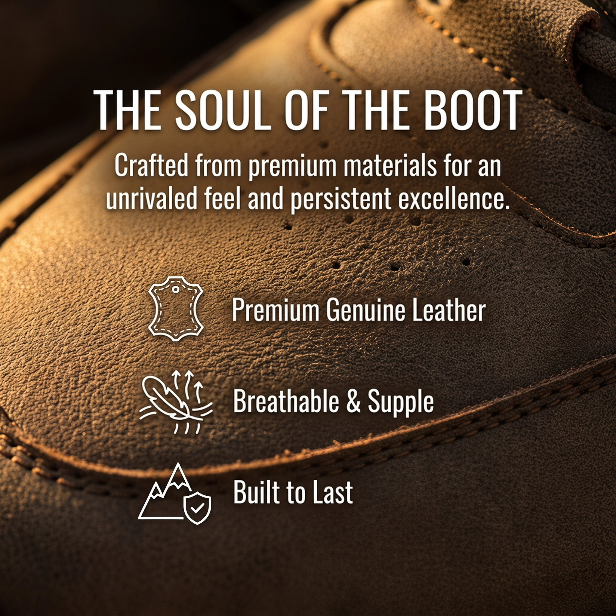 ⏰Last Day! 45% OFF  🔥MANTRAFF®Men's Handmade Genuine Leather Outdoor Waterproof Walking Shoes
