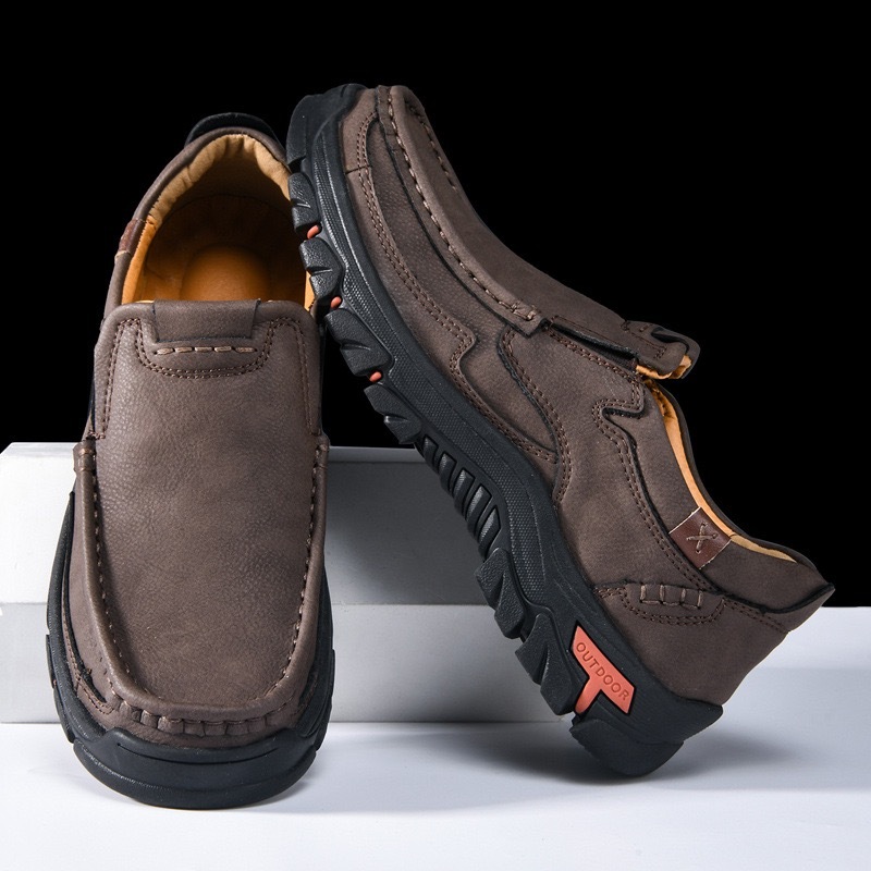 ⏰Last Day!45% OFF 🔥MANTRAFF®Men's Handmade Genuine Leather Orthopedic Walking Shoes