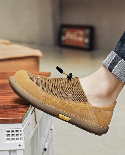 ⏰Last Day!45% OFF 🔥MANTRAFF®Men's Handmade Genuine Leather Orthopedic Walking Shoes