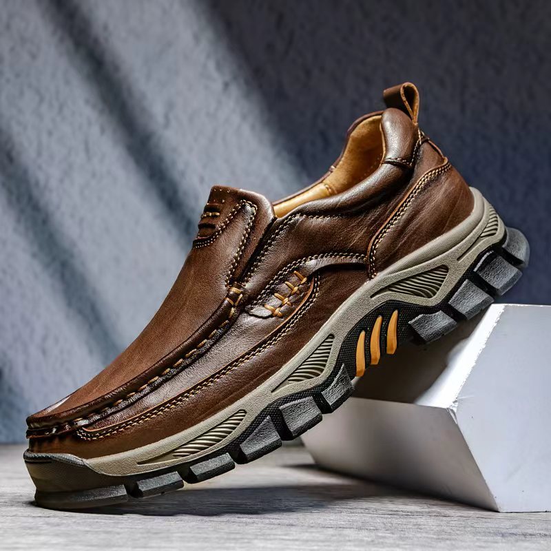 ⏰Last Day!45% OFF 🔥MANTRAFF®Men's Handmade Genuine Leather Orthopedic Walking Shoes