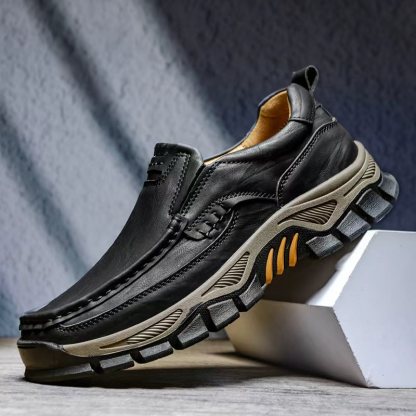⏰Last Day!45% OFF 🔥MANTRAFF®Men's Handmade Genuine Leather Orthopedic Walking Shoes