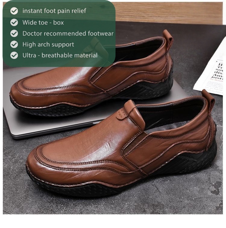 ⏰Last Day! 45% OFF 🔥TREKER®Men's Genuine Leather Orthopedic
