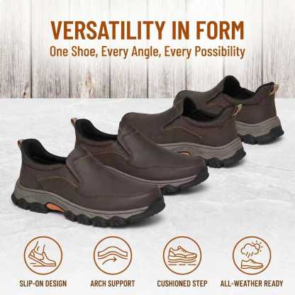 ⏰Last Day!45% OFF 🔥MANTRAFF® Men's Genuine Leather Orthopedic Walking Shoes