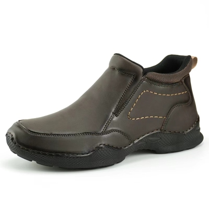 ⏰Last Day! 45% OFF  🔥MANTRAFF®Men's Slip‑On Outdoor Work Shoes, Arch Support Casual Hiking Loafers