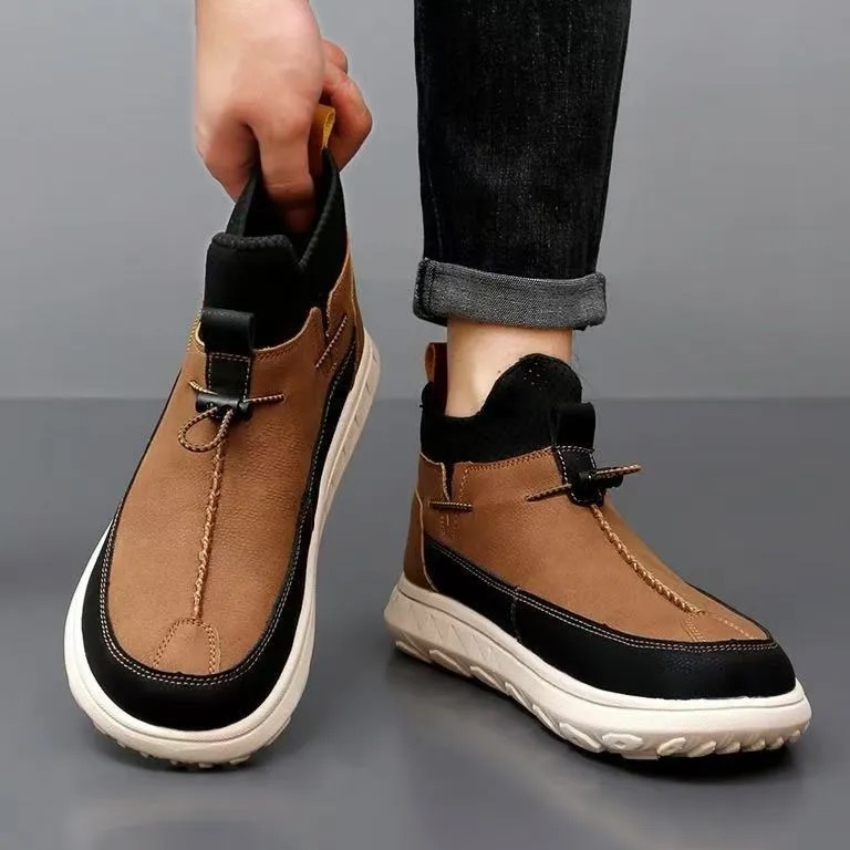 ⏰Last Day!45% OFF 🔥MANTRAFF®Men's Genuine Leather Orthopedic Casual Shoes