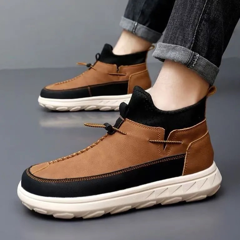 ⏰Last Day!45% OFF 🔥MANTRAFF®Men's Genuine Leather Orthopedic Casual Shoes