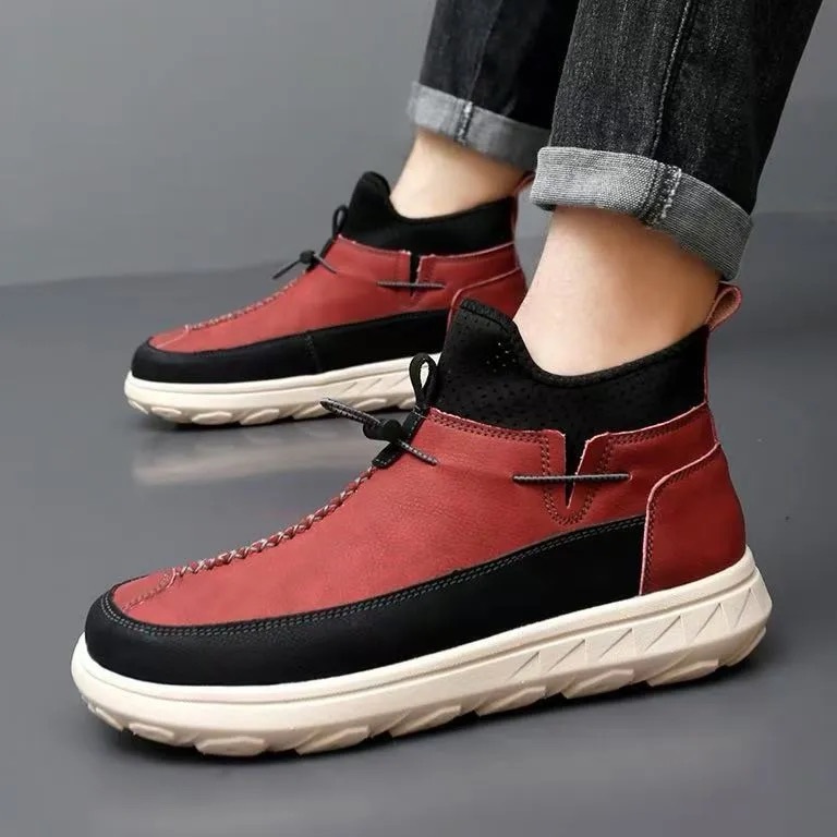 ⏰Last Day!45% OFF 🔥MANTRAFF®Men's Genuine Leather Orthopedic Casual Shoes