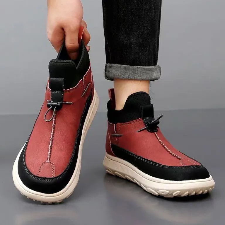 ⏰Last Day!45% OFF 🔥MANTRAFF®Men's Genuine Leather Orthopedic Casual Shoes