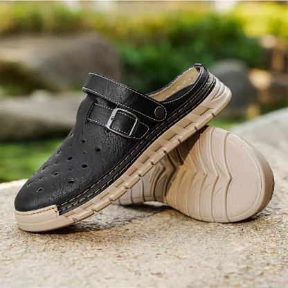 [Copy]🔥 MANTRAFF®Men's Orthopedic Mules (Breathable Mesh and Genuine Leather)