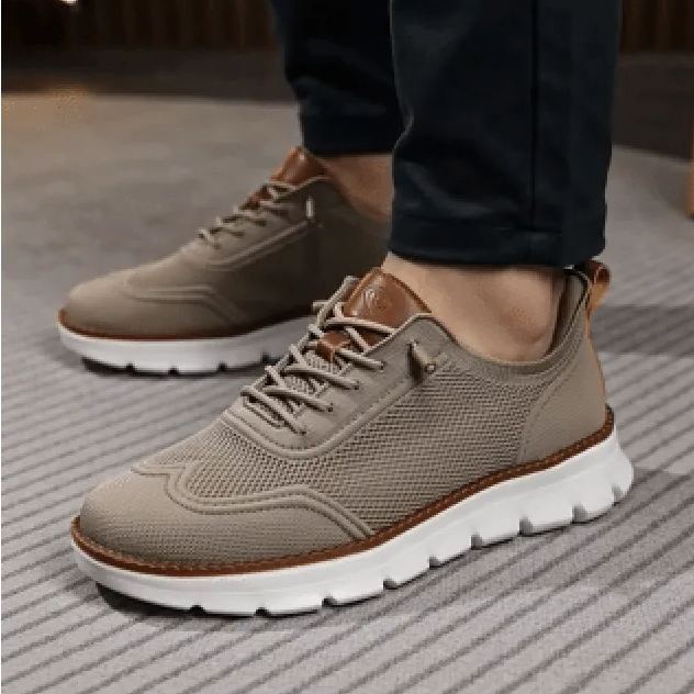 MANTRAFF® Men's Breathable Knitted Casual Orthopedic Walking Shoes