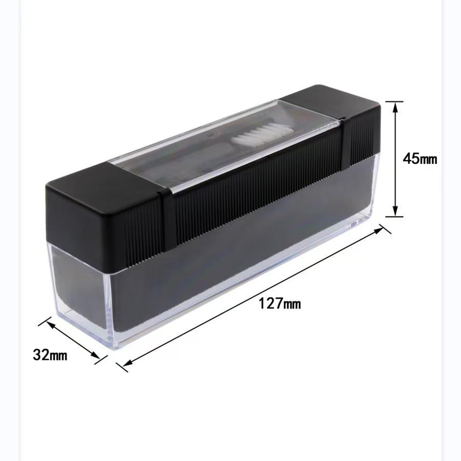 Juego de cepillos de limpieza para discos de vinilo (3 piezas)