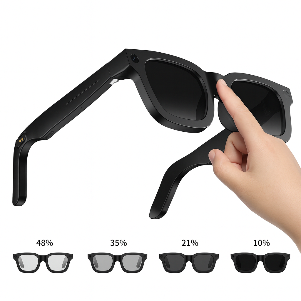  Gafas de estabilización inteligente con IA