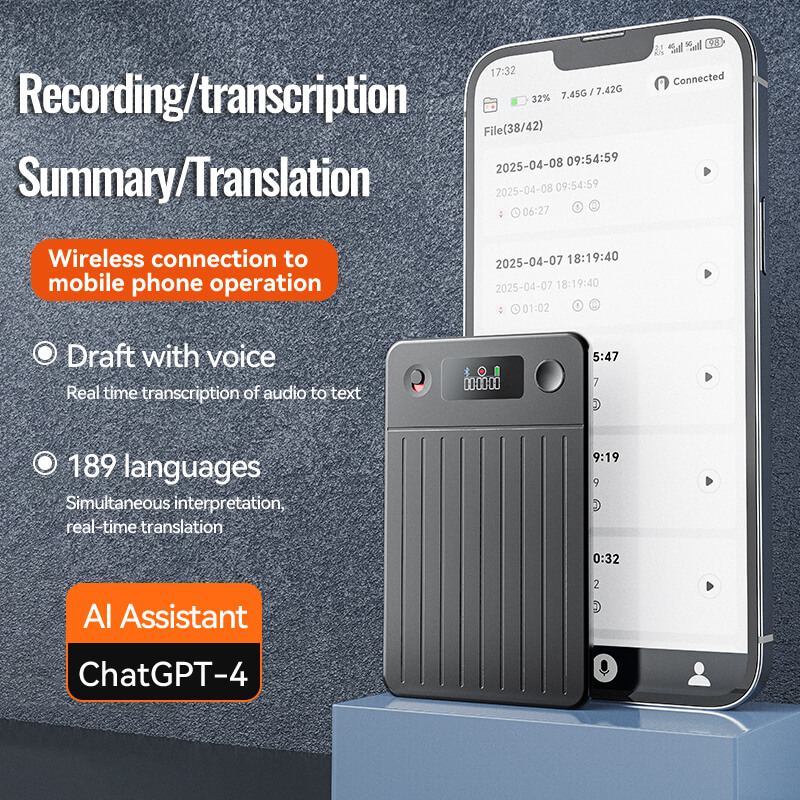 Smart AI voice recorder