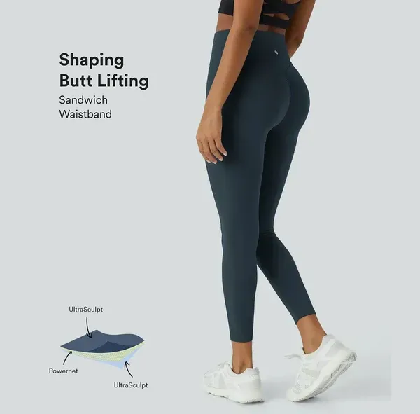 ⏰Last Day Special Sale -🔥High Waisted Tummy Control  Butt Lifting Shaping Training Leggings🎁🎁