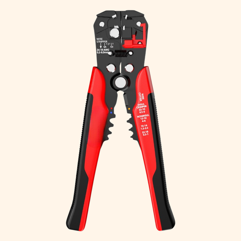  Állítható huzalcsupaszító és vágó, villanyszerelő szerszámkészlet