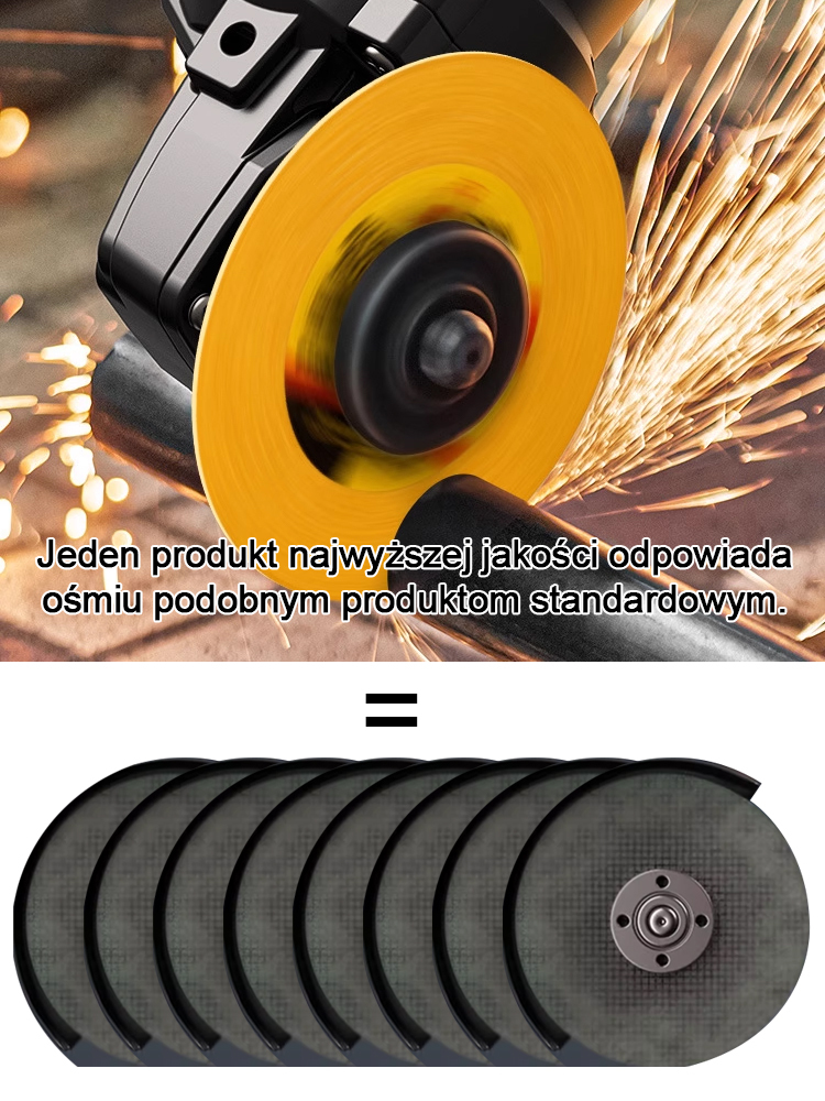 ORYGINAŁ: Niezniszczalna, Uniwersalna Tarcza Diamentowa Nowej Generacji – Tnij Stal, Szkło i Płytki Tą Samą Tarczą!