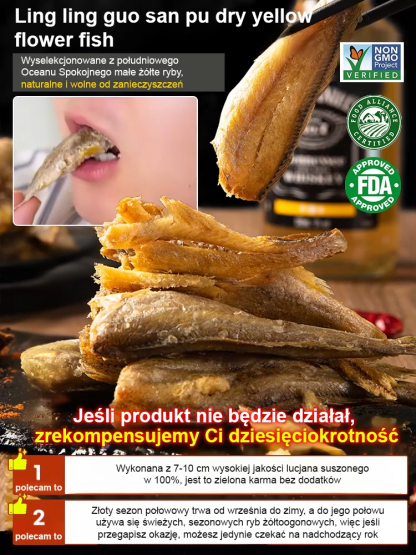 [Ostatnia godzina!] Gotowe do spożycia chrupiące mini dorszyki ❤ Bez smażenia, niskokaloryczne