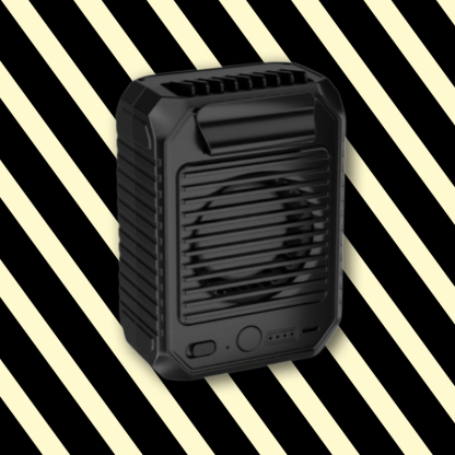 Wielofunkcyjny przenośny wentylator na szyję i wentylator na pas do użytku na zewnątrz