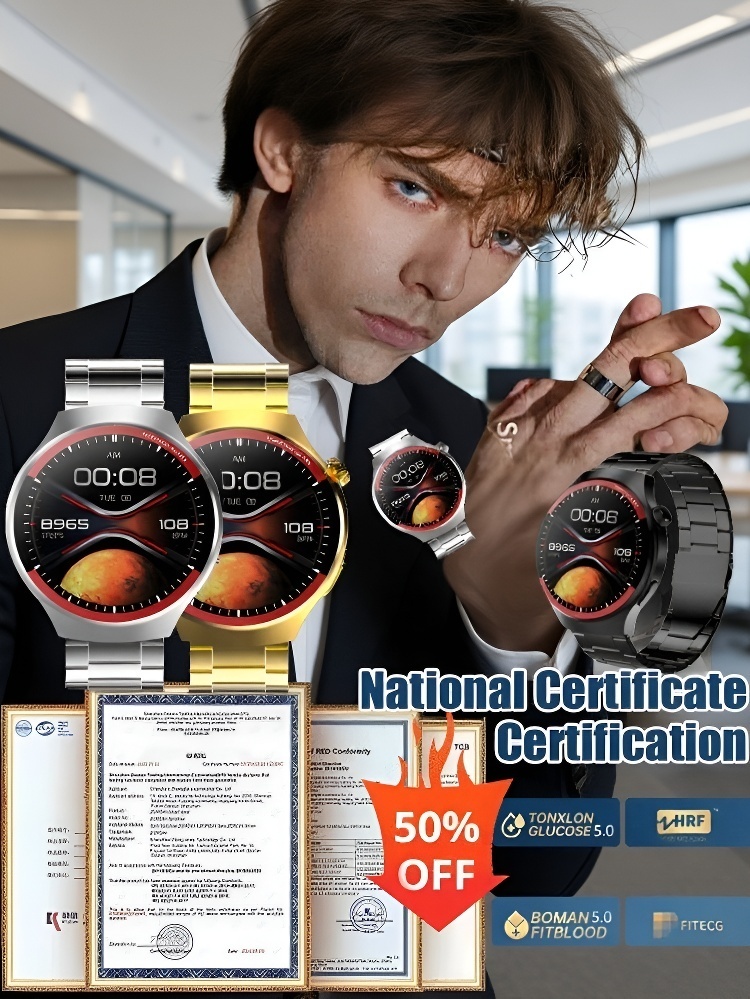 Space Exploration Round Screen Smart Watch✅Oryginalny produkt w przesyłce, darmowy okres próbny!