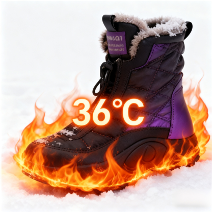 Grube, ciepłe, wodoodporne, bawełniane buty 👢☁️ Chodź jak na chmurach o 5 cm wyżej! Idealne na każdą pogodę! 🔥