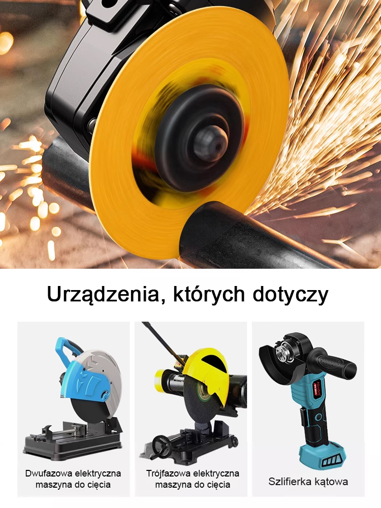 ORYGINAŁ: Niezniszczalna, Uniwersalna Tarcza Diamentowa Nowej Generacji – Tnij Stal, Szkło i Płytki Tą Samą Tarczą!