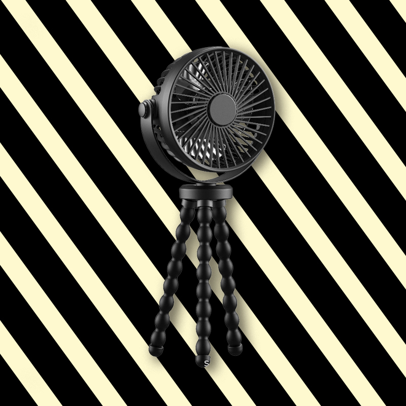  wentylator ośmiornica, przenośny, do użytku na zewnątrz, cichy i o dużej mocy