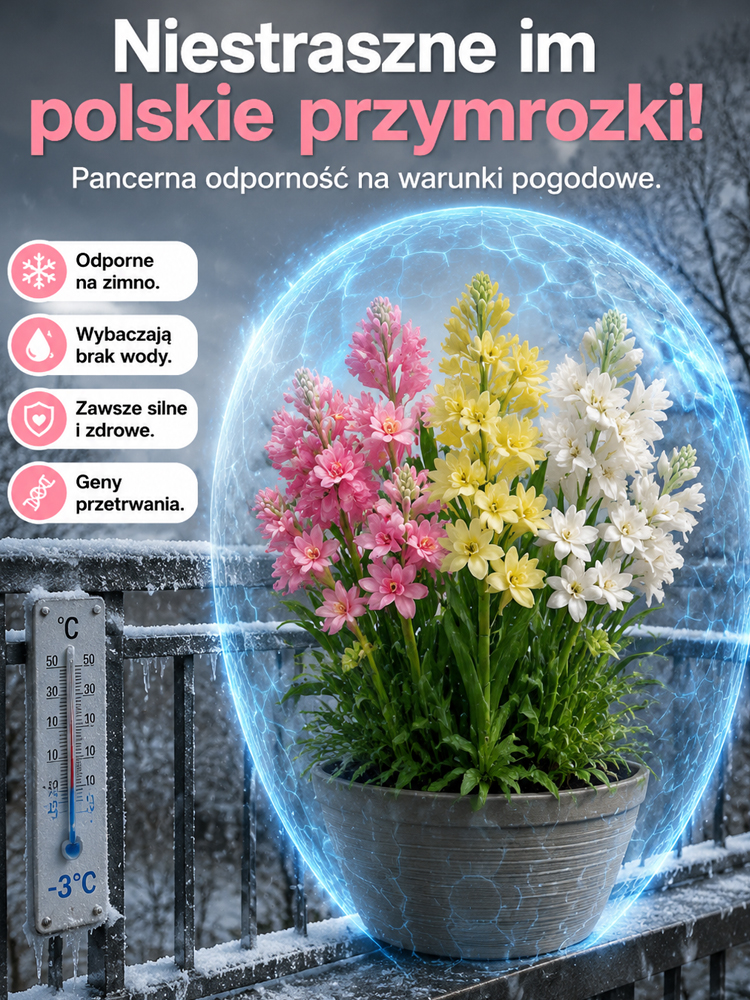 【Darmowa wysyłka】🌸Bulwy Tuberozy | Zapach Perfum | Łatwa Uprawa | Kwitnie w 30 Dni | -50% Off🌸