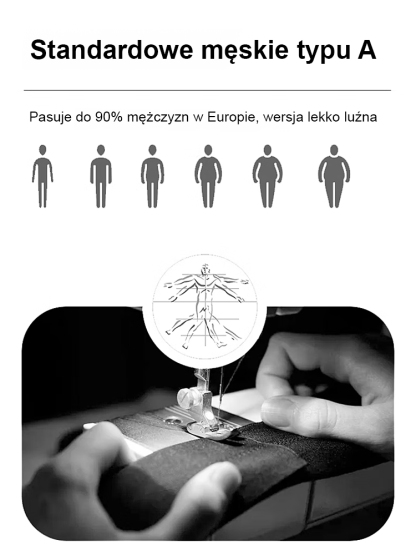 【Limitowane 100 sztuk】Ultralekkie Męskie Spodnie Chłodzące 3D | Efekt -8°C | Oddychające | Bez Prasowania 👖