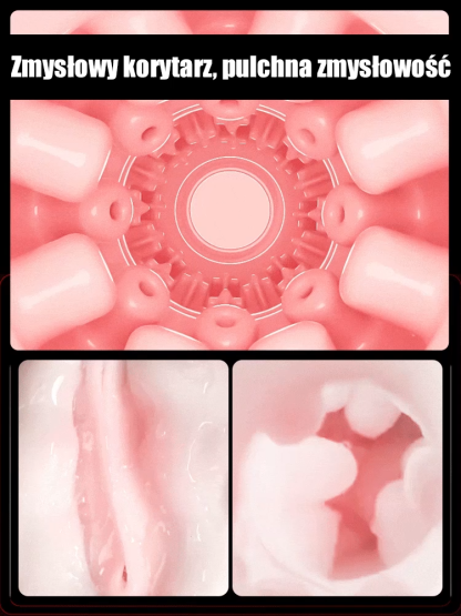 【Podwójna stymulacja】Całkowicie automatyczne wibracje, prawdziwe wrażenie interakcji głosowej, dziewczęca ciasność, 50% zniżki na nowe doświadczenie